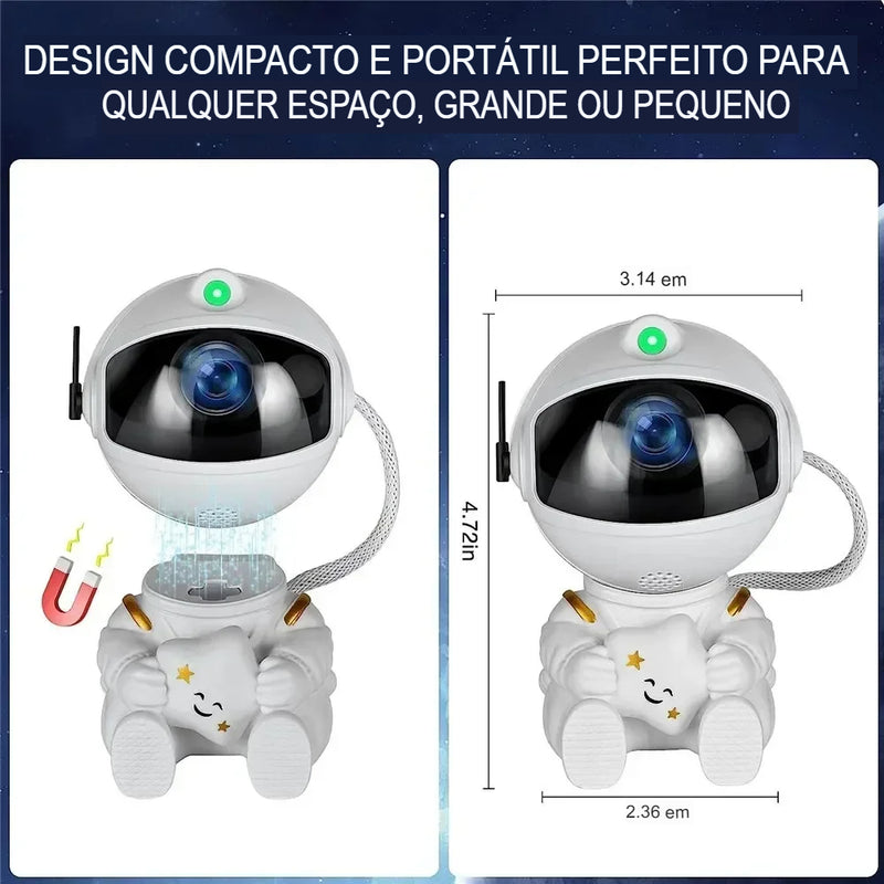 Projetor Astronauta Galaxy Star - ZHM