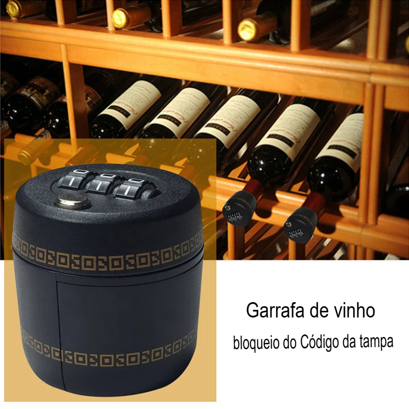 Cadeado com senha para Vinho - ZHM