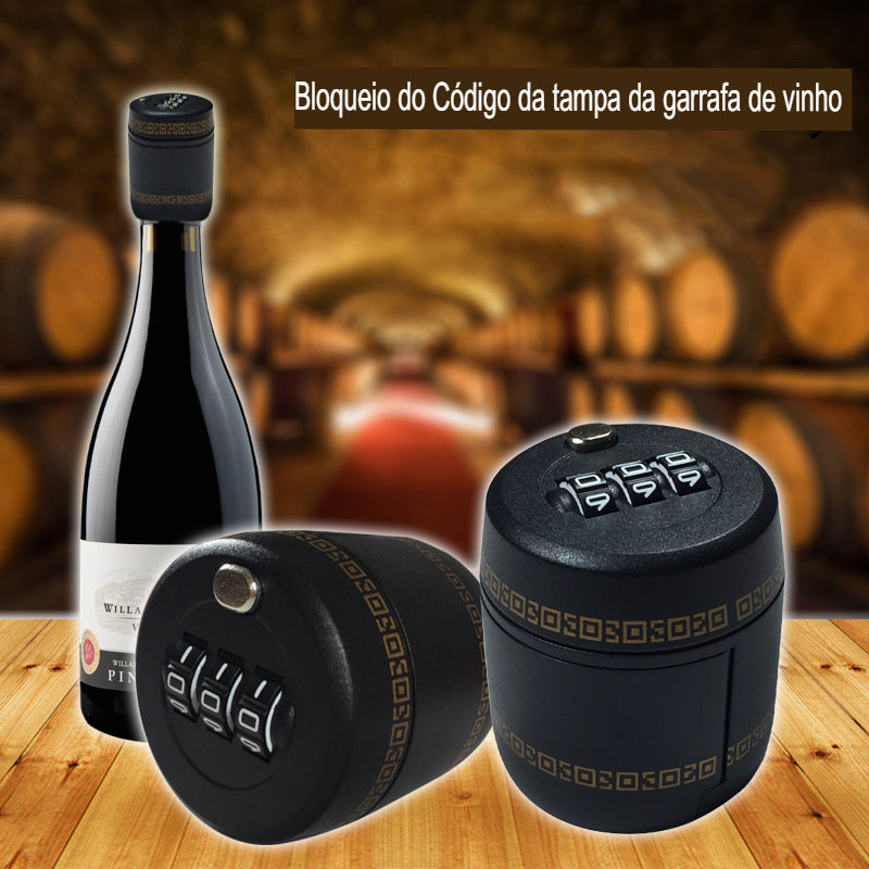 Cadeado com senha para Vinho - ZHM