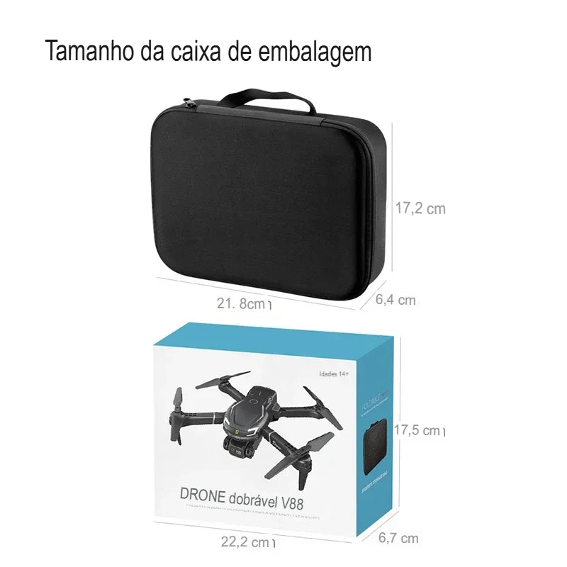 Drone 8K HD 2 Câmeras - ZHM