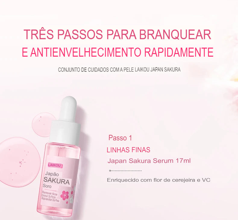 Kit Tratamento Facial Laikou - ZHM