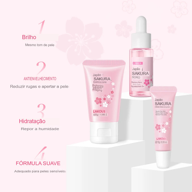 Kit Tratamento Facial Laikou - ZHM