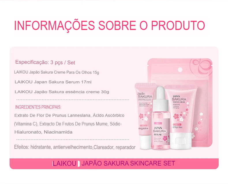 Kit Tratamento Facial Laikou - ZHM